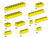 LEGO® Set 10010 - Assorted Yellow Bricks