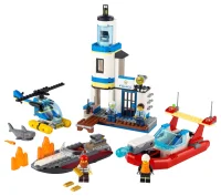 LEGO® Set 60308 - Polizei und Feuerwehr im Küsteneinsatz