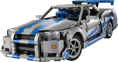 LEGO® Set 42210 - 2 Fast 2 Furious Nissan Skyline GT-R (R34) Car