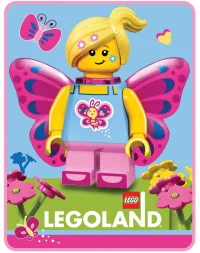 LEGO® Set THROW0 - LEGOLAND Butterfly Beauty Throw