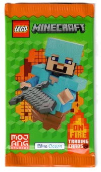LEGO® Set 2DD00088 - Minecraft Trading Cards Series 3: On Fire - Booster Pack