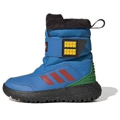 LEGO® Set GW4422 - adidas Winterplay x LEGO (Shock Blue Red Core Black) - Kids' Boots