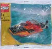 LEGO® Set 7218 - Orange Speedboat