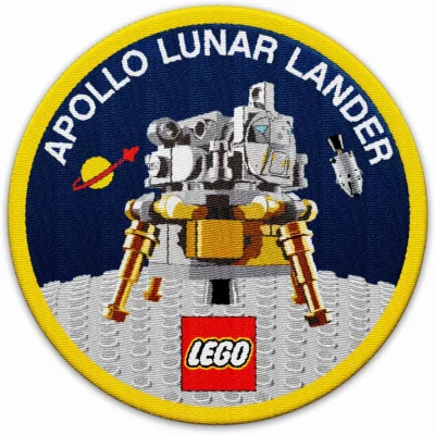 LEGO® Set 5005907 - NASA Apollo 11 Lunar Lander Patch