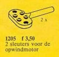 LEGO® Set 1205 - Keys for Wind-Up Motor