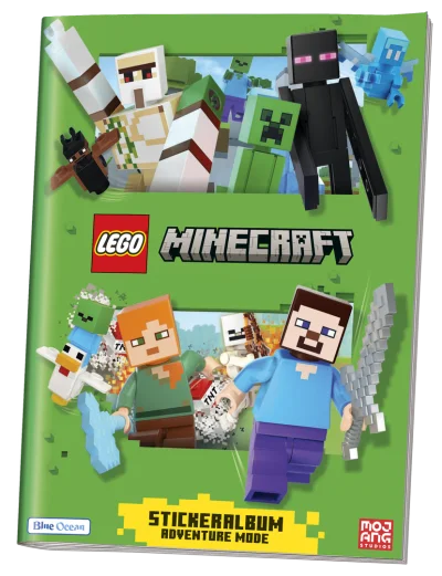LEGO® Set 702507 - Minecraft Adventure Mode Sticker Series - Sticker Album