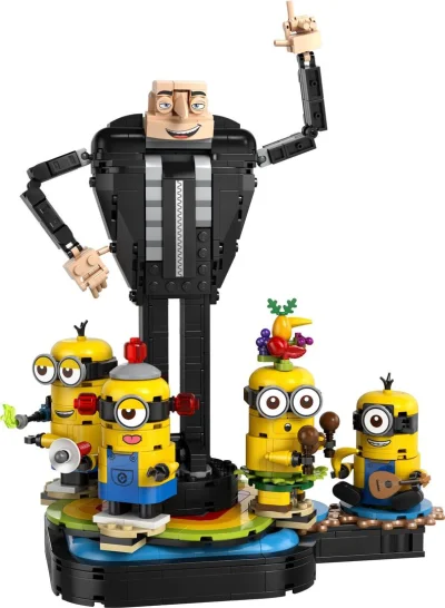 LEGO® Set 75582 - Brick-Built Gru and Minions