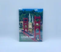 LEGO® Set LLMAGNET-2 - LEGOLAND Miniland USA Golden Gate Bridge Magnet