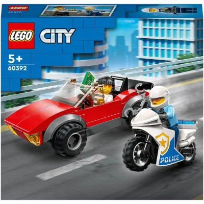 LEGO® Set 60392 - Verfolgungsjagd mit dem Polizeimotorrad