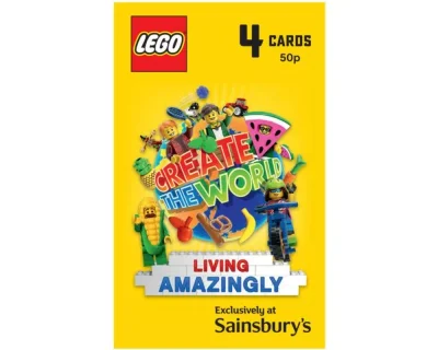 LEGO® Set 1992002 - Create the World Trading Cards: Living Amazingly - Booster Pack