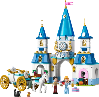 LEGO® Set 43275 - Cinderella's Castle & horse Carriage