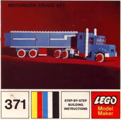 LEGO® Set 371-2 - Motorized Truck Set