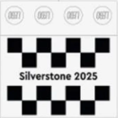 LEGO® Set 6577679 - 2025 Formula 1 British Grand Prix Tile