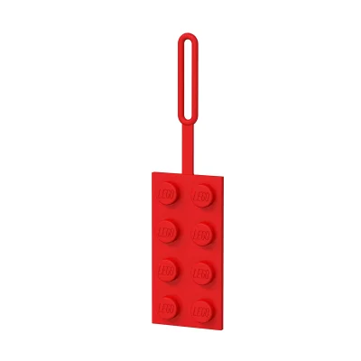 LEGO® Set 5005542 - Luggage Tag (2 x 4 Red)