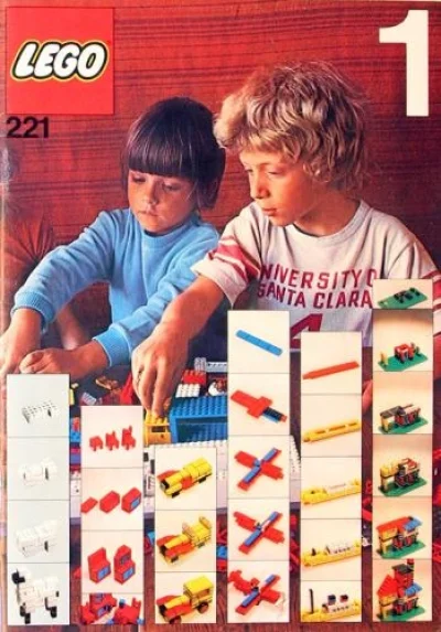 LEGO® Set 221 - Idea Book #1