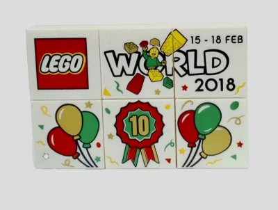 LEGO® Set LWP12 - LEGO World Denmark Puzzle Promo 2018