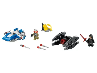 LEGO® Set 75196 - A-Wing vs. TIE Silencer Microfighters