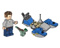 LEGO® Set 122331 - Owen with Swamp Speeder and Raptor