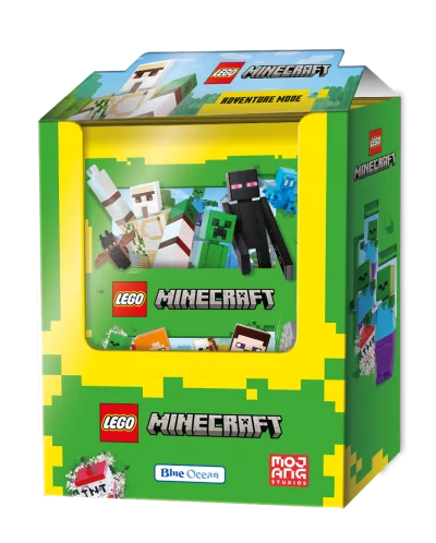 LEGO® Set 977303527791450001 - Minecraft Sticker Collection: Adventure Mode - Sealed Box (36 Packs)