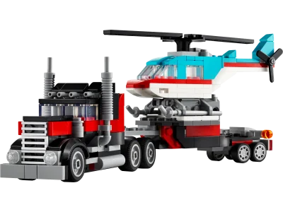 LEGO® Set 31146 - Tieflader mit Hubschrauber