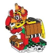 LEGO® Set 5007587 - 4in1 Build, Lion Dance