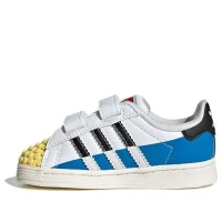 LEGO® Set IF2913 - adidas Superstar x LEGO (White Yellow Blue) - Infant Shoes
