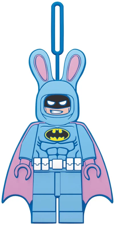 LEGO® Set 5005382 - Easter Bunny Batman Luggage Tag