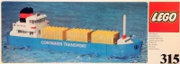 LEGO® Set 315-2 - Container Transport