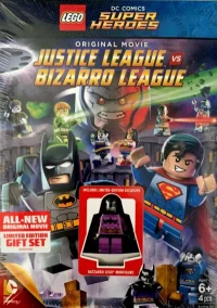 LEGO® Set 3000062305 - DC Comics Super Heroes: Justice League vs Bizarro League (DVD + Blu-Ray)