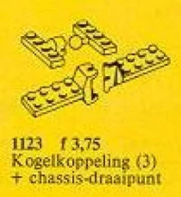 LEGO® Set 1123 - Ball and Socket Couplings, Articulated Joint