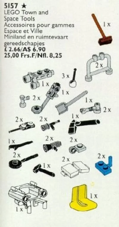 LEGO® Set 5157 - Town and Space Equipment