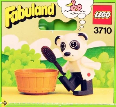 LEGO® Set 3710 - Peter Panda Takes a Bath