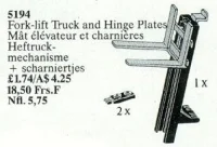 LEGO® Set 5194 - Hinge Plate, Fork-Lift