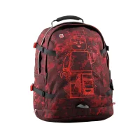 LEGO® Set 200411916 - Teen Minifigure Burgundy Backpack