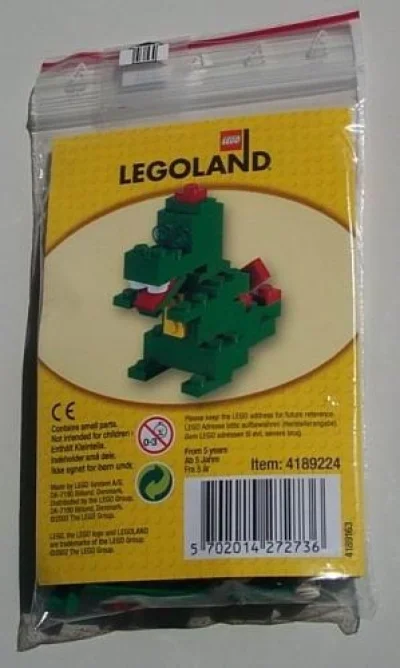 LEGO® Set 4189224 - Dragon Sculpture, Ollie (LEGOLAND Billund Version)