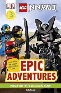 LEGO® Set 9780241375976 - DK Readers Level 3: Ninjago: Epic Adventures