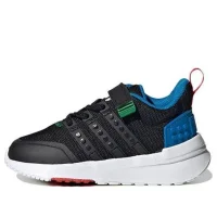 LEGO® Set HQ1319 - adidas Racer TR21 x LEGO (Black Shock Blue) - Infant Shoes