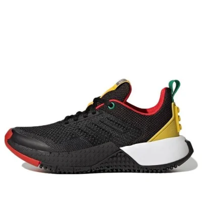 LEGO® Set HP2115 - adidas Sport Pro J x LEGO (Black Red) - Kids' Shoes