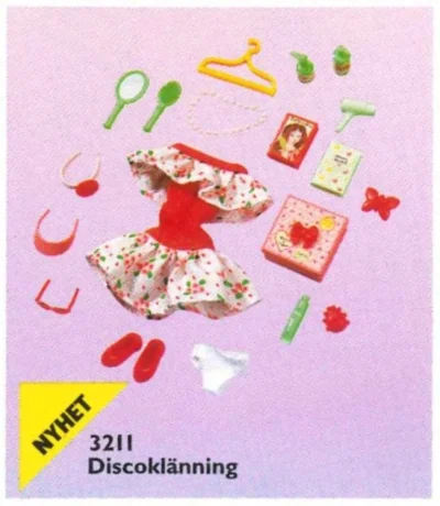 LEGO® Set 3211 - Girls' Dress and Accessories