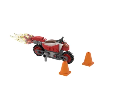 LEGO® Set FLAMINGMOTORBIKE - Flaming Motorbike