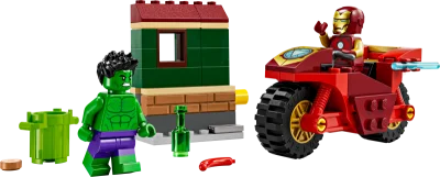 LEGO® Set 76287 - Iron Man with Bike and The Hulk