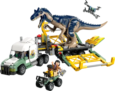 LEGO® Set 76966 - Dinosaur Missions: Allosaurus Transport Truck