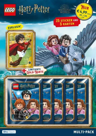 LEGO® Set 702213 - Harry Potter Stickers and Cards - Multi-Pack (German Version)