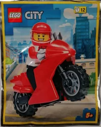 LEGO® Set 952203 - Motorcycle with Driver (Sam Speedster)