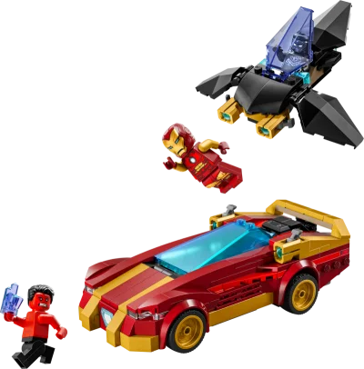 LEGO® Set 76310 - Iron Man Car & Black Panther vs. Red Hulk