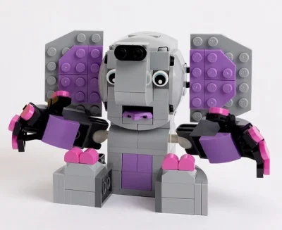 LEGO® Set 5009206 - Elephant Pencil Holder