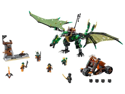 LEGO® Set 70593 - The Green NRG Dragon