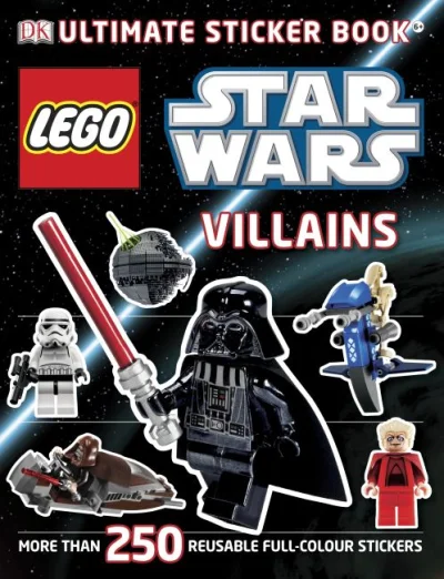 LEGO® Set 9781405364393 - Star Wars: Ultimate Sticker Book: Villains