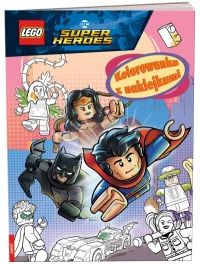LEGO® Set 9788325342111 - DC Comics Super Heroes: Kolorowanka z Naklejkami