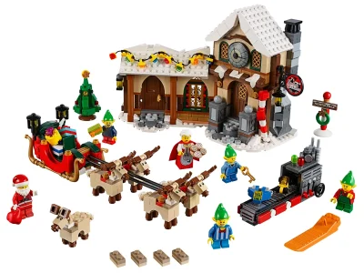 LEGO® Set 10245 - Weihnachtliche Werkstatt